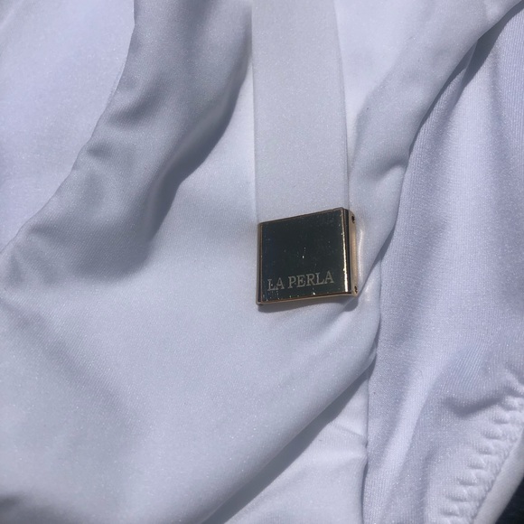 LA PERLA 32US Halter Swimsuit W/ Waist Ties - Picture 3 of 7